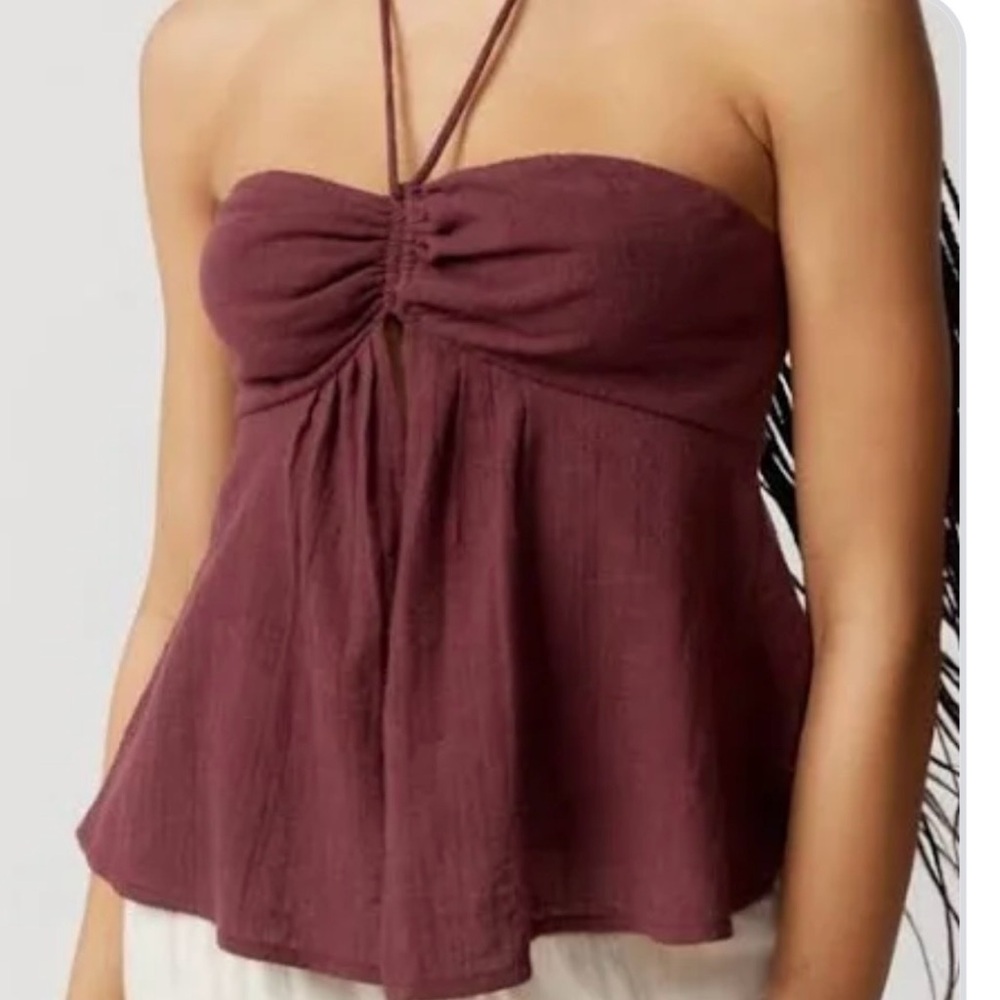 Urban Outfitters Halter Plum Camisole